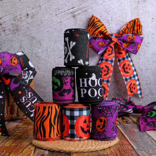 Cloth Fabric Ribbons Halloween Design PC