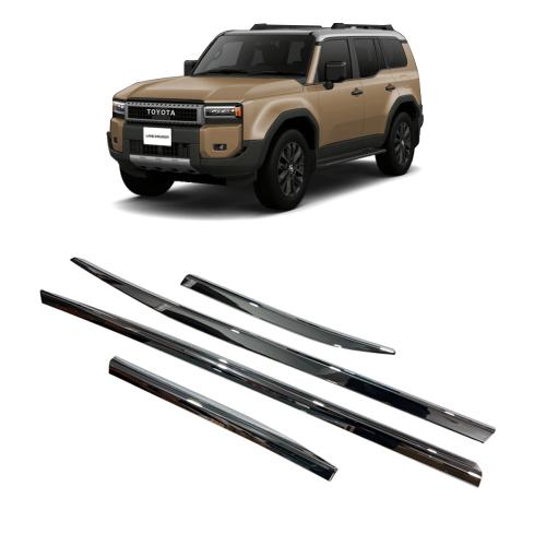 For 2024 Toyota Landercoolus LC250 Prado Vehicle Door Anti-Scratch Strip Sold By Set