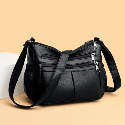 PU-leer Crossbody Tas Solide meer kleuren naar keuze stuk