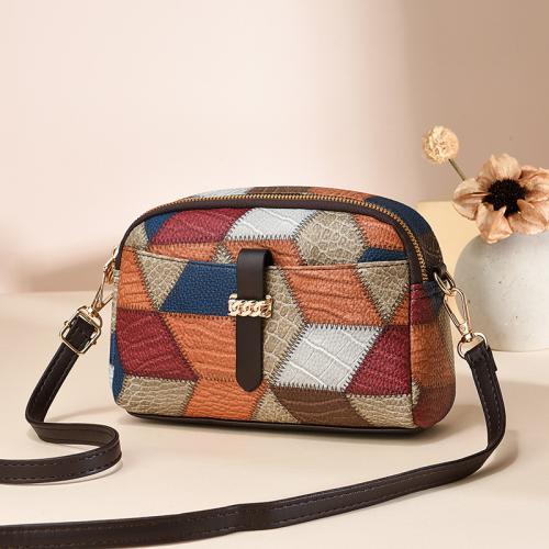 PU Leather Box Bag & Concise & Easy Matching Crossbody Bag PC