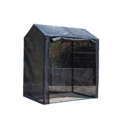 Iron & Plastic Greenhouse sun protection black PC