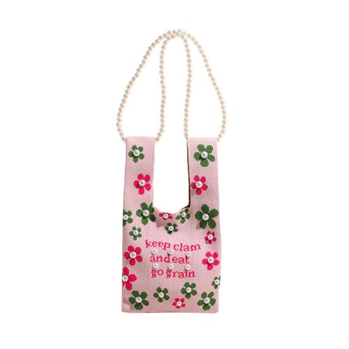 Polyester Crossbody Tas Bloemen meer kleuren naar keuze stuk