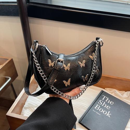 PU Leather Easy Matching Crossbody Bag butterfly pattern PC