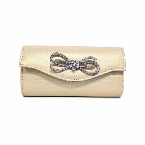 PU-leer & Polyester Clutch Tas bowknot patroon meer kleuren naar keuze stuk