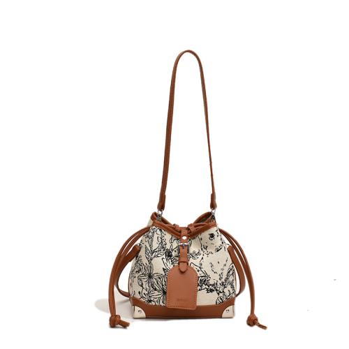 PU Leather & Polyester Easy Matching Crossbody Bag PC