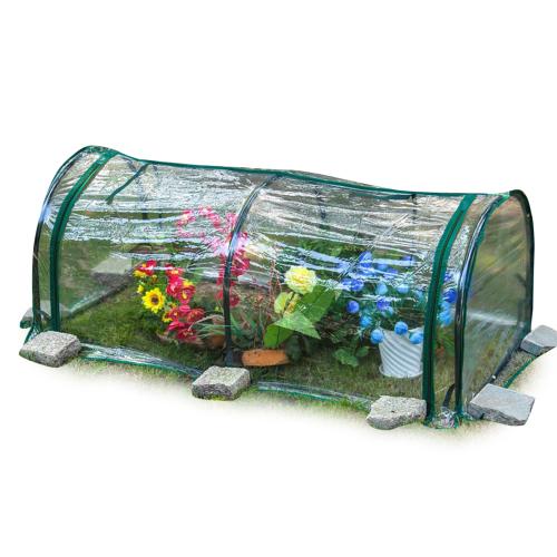 Iron & PVC & Plastic heat preservation Greenhouse waterproof Solid Set