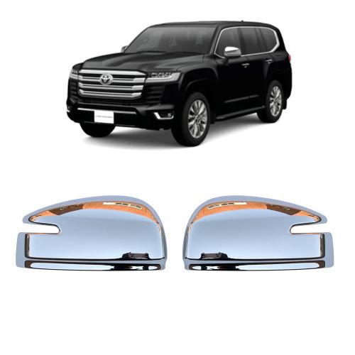 For 2022 LAND CRUISER LC300 Rear View Mirror Cover silver Sold By Set