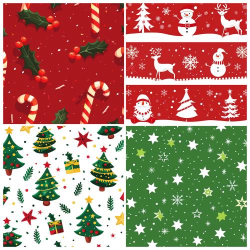 Offset Paper & Copper Paper Creative Wrapping Paper christmas design Bag