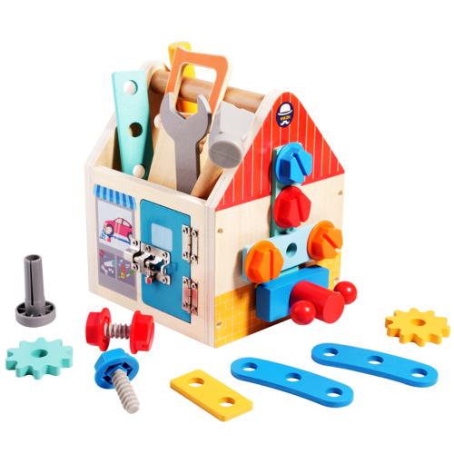 Bois & Ingénierie Plastiques Ensemble de jouets de cas d’outil pièce