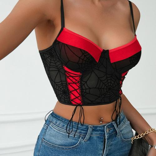 Polyester Camisole Zwarte stuk