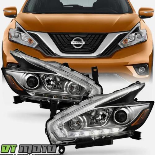 For 2015-2018 Nissan Murano Platinum LED Projector Headlight Headlamp