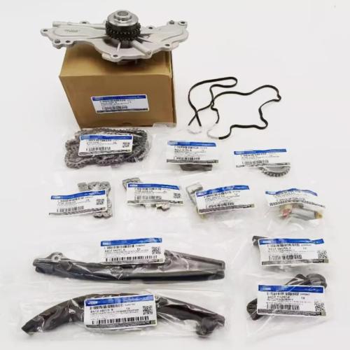 Timing Chain Kit GMB Water Pump for 13-19 Ford Explorer Flex Lincoln Taurus 3.5