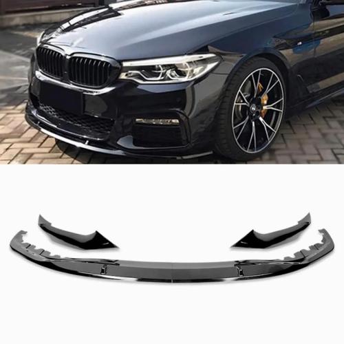 Front Bumper Spoiler Lip Fits For 17-20 BMW  G30 M-Sport Front Lip Sold By Set