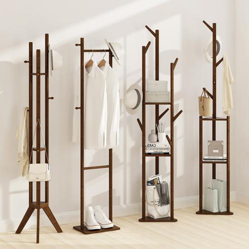 Moso Bamboo Porte-vêtements suspendus plus de couleurs pour le choix pièce