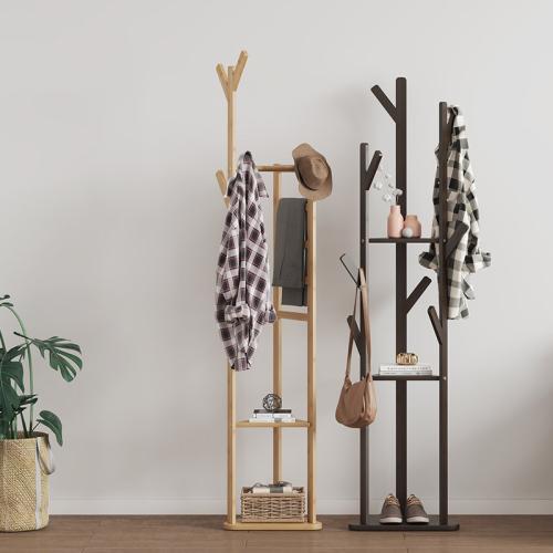 Moso Bamboo Porte-vêtements suspendus plus de couleurs pour le choix pièce