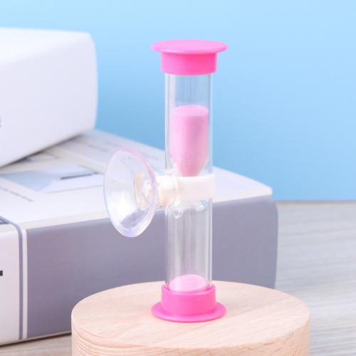 High borosilicate glass & Plastic Hourglass Timer break proof PC