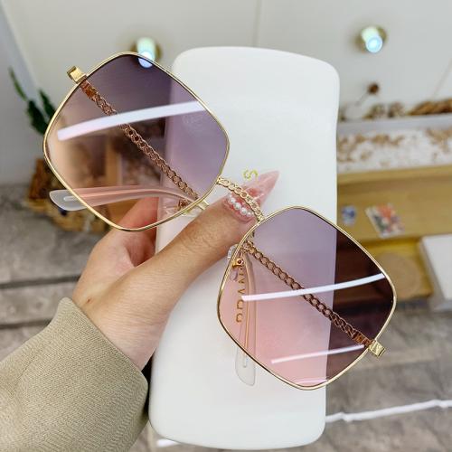 Metal & Resin Sun Glasses sun protection & hollow PC