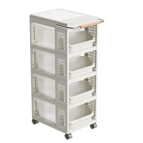 Engineering Plastics Shelf for storage & with pulley white PC