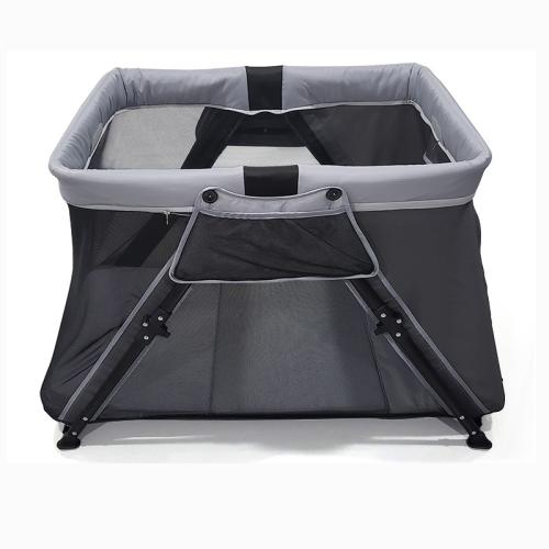 Iron & Plastic & Oxford foldable & Multifunction Baby Crib portable PC