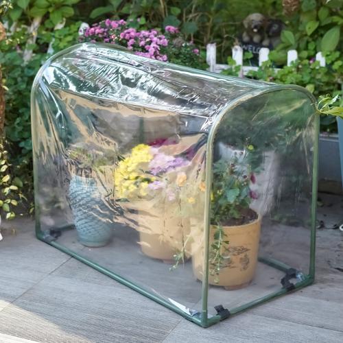 PE Plastic windproof & foldable & Waterproof Greenhouse sun protection transparent PC