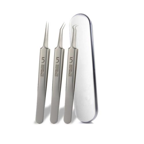 Stainless Steel Acne Needle silver Set