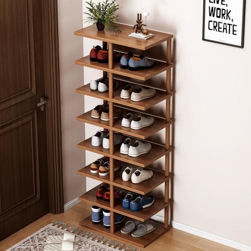 Wood Fiber & PVC Multilayer Shoes Rack Organizer PC