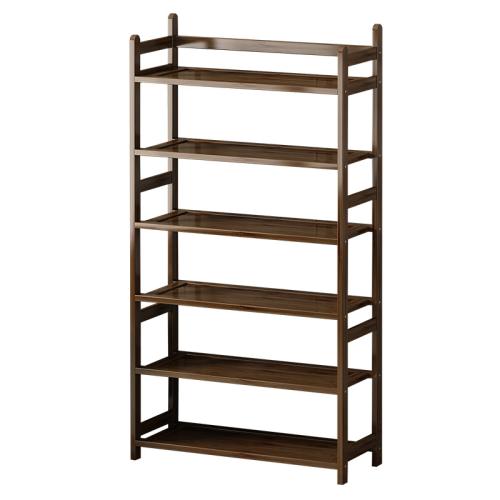 Moso Bamboo Bookshelf for storage Dark Brown PC