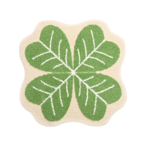 Flocking Fabric Floor Mat for home decoration flower shape PC