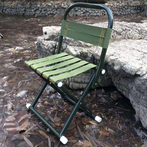 Polypropylène Chaise pliante Solide armée verte pièce