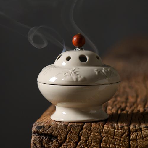 Ceramics Incense Burner for home decoration & durable handmade PC