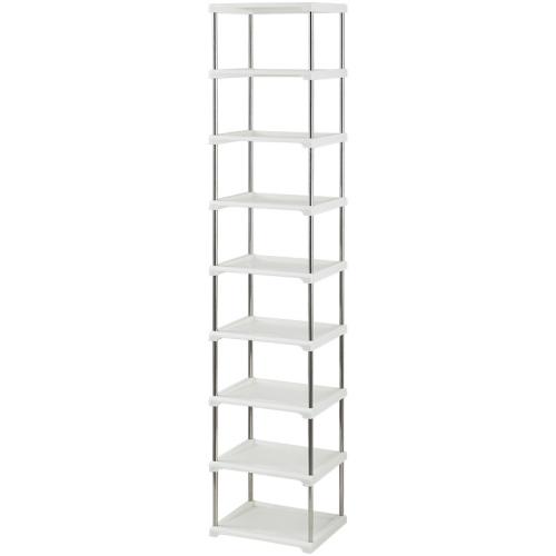 Polypropylene-PP & Stainless Steel Shoes Rack Organizer  PC