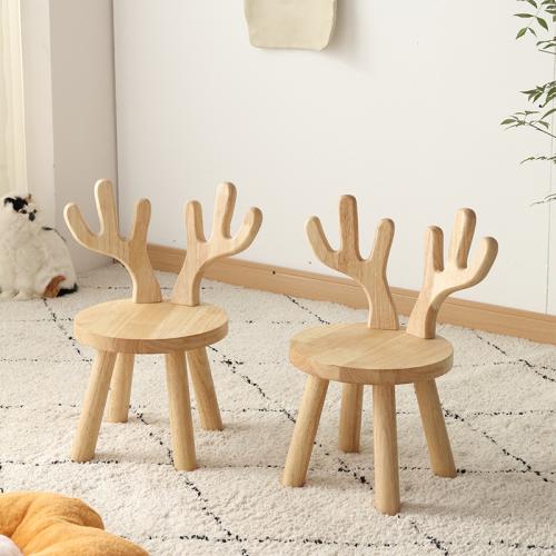 Solid Wood Stool durable PC