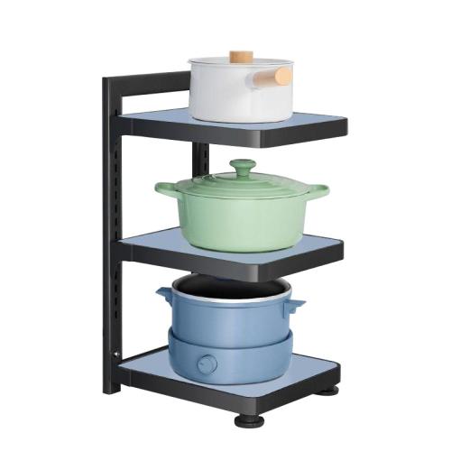 Carbon Steel Multifunction Kitchen Shelf PC