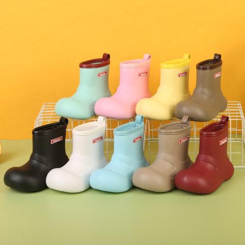 Pvc Bottes de pluie d’enfant plus de couleurs pour le choix Paire