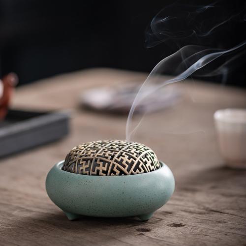 Ceramics Incense Burner for home decoration & durable handmade PC