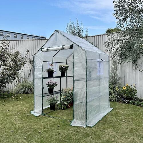 Steel Tube & PVC heat preservation Greenhouse & waterproof Solid Set