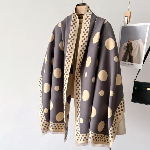 Polyester Scarf and Shawl double-sided & thermal dot PC