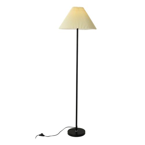 Cloth & Metal with bulbs & remote control Floor Lamps Japanese Standard PC