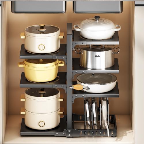 Carbon Steel Multifunction Kitchen Shelf  Solid PC