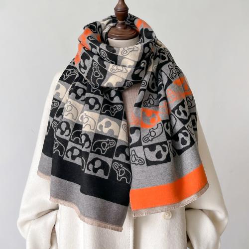 Polyester Scarf and Shawl thermal PC