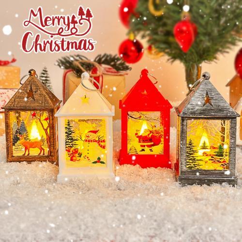 Plastic LED Decorative Lights christmas design PC