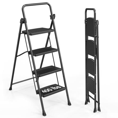 Iron Step Ladder Solid black PC