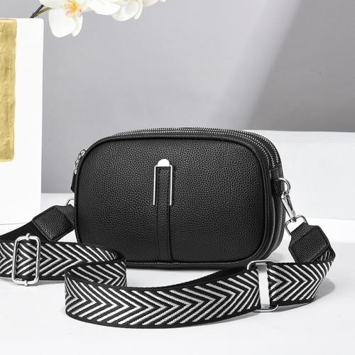 PU Leather Easy Matching Crossbody Bag durable & attached with hanging strap Solid PC