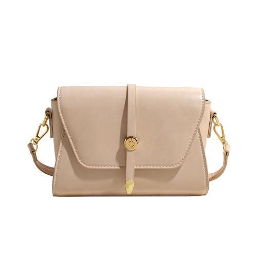 PU Leather hard-surface & easy cleaning Crossbody Bag attached with hanging strap Solid PC