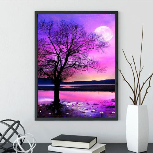 Canvas & Acrylic DIY Diamond Painting without frame PC