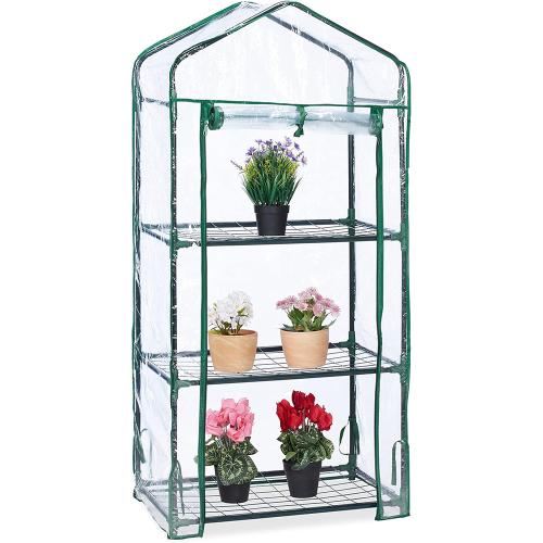 Steel Tube & PVC heat preservation Greenhouse waterproof Solid transparent Set