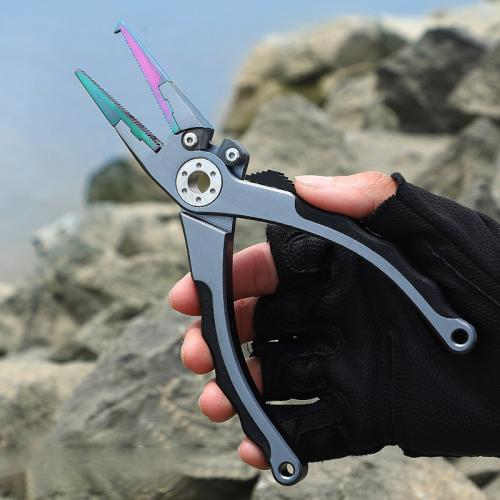 Aluminium Alloy Multifunction Fishing Hook Remover portable Solid gray PC