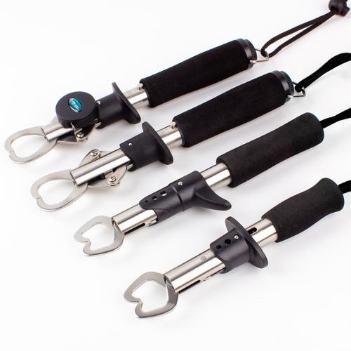 304 Stainless Steel & Engineering Plastics Multifunction Fishing Gripper portable Solid black PC