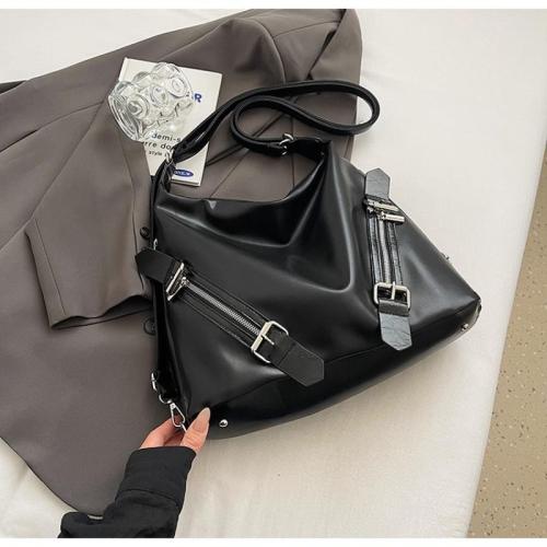 PU Leather Multifunction Shoulder Bag soft surface PC