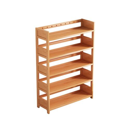 Medium Density Fiberboard & Moso Bamboo Multifunction Bookshelf durable Solid PC